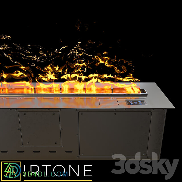 OM Steam Electric Fireplace AIRTONE VEPO 1800 series 3D Models 3DSKY
