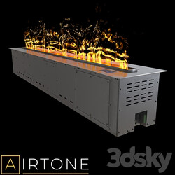 OM Steam Electric Fireplace AIRTONE VEPO 1500 series 3D Models 3DSKY 