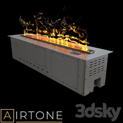 OM Steam Electric Fireplace AIRTONE VEPO 1000 series 3D Models 3DSKY 