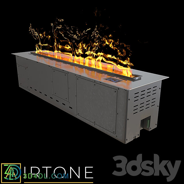 OM Steam Electric Fireplace AIRTONE VEPO 1000 series 3D Models 3DSKY