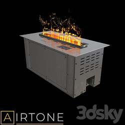 OM Steam Electric Fireplace AIRTONE VEPO 500 series 3D Models 3DSKY 