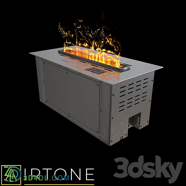 OM Steam Electric Fireplace AIRTONE VEPO 500 series 3D Models 3DSKY