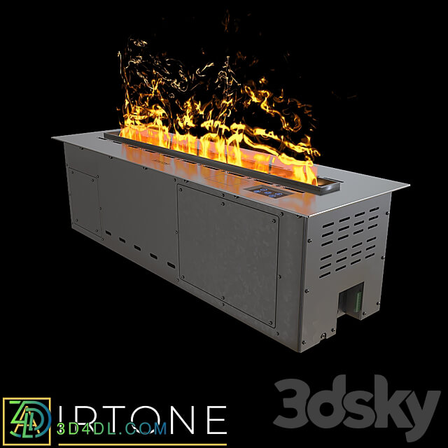 OM Steam Electric Fireplace AIRTONE VEPO 800 series 3D Models 3DSKY