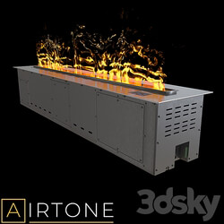 OM Steam Electric Fireplace AIRTONE VEPO 1200 series 3D Models 3DSKY 