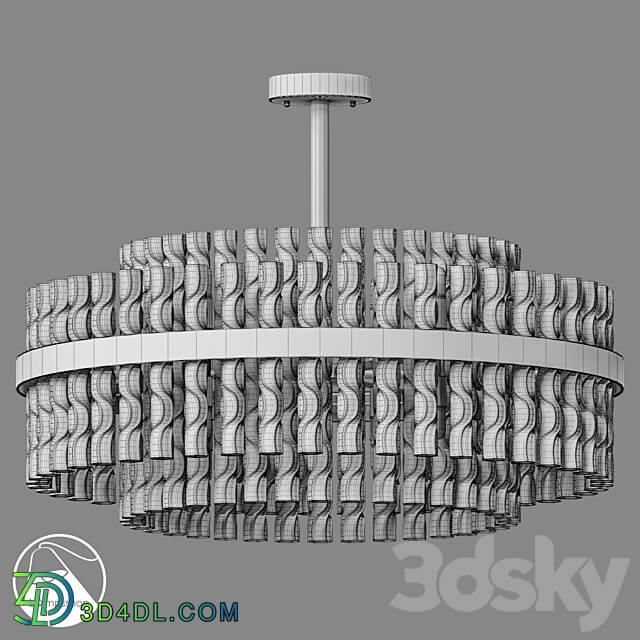 LampsShop.ru L1421a Chandelier Honeycomb Pendant light 3D Models 3DSKY