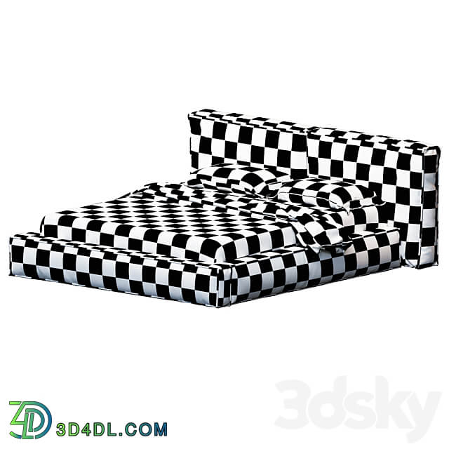 Bed SL 0072 Bed 3D Models 3DSKY