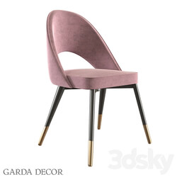 Chair Velor Ash Pink 30C 1228F LPI Garda Decor 3D Models 3DSKY 