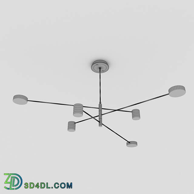 Motvikt Green 41.1236 OM Motvikt Blue 41.1226 OM Pendant light 3D Models 3DSKY