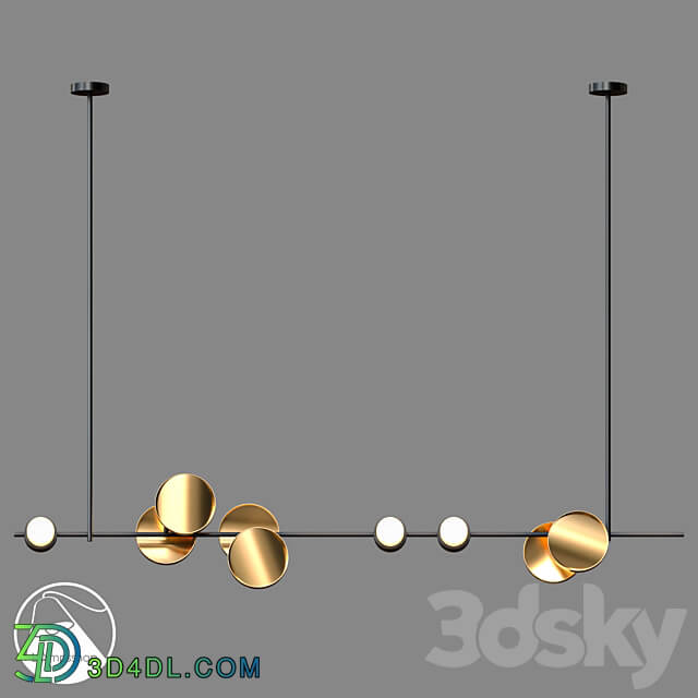 LampsShop.ru L1264 Chandelier SHERLY Pendant light 3D Models 3DSKY
