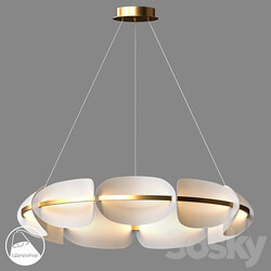 LampsShop.ru L1534a Chandelier Petal Pendant light 3D Models 3DSKY 
