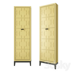 Shoe cabinet СRISTAL 5.1 Wardrobe Display cabinets 3D Models 3DSKY 