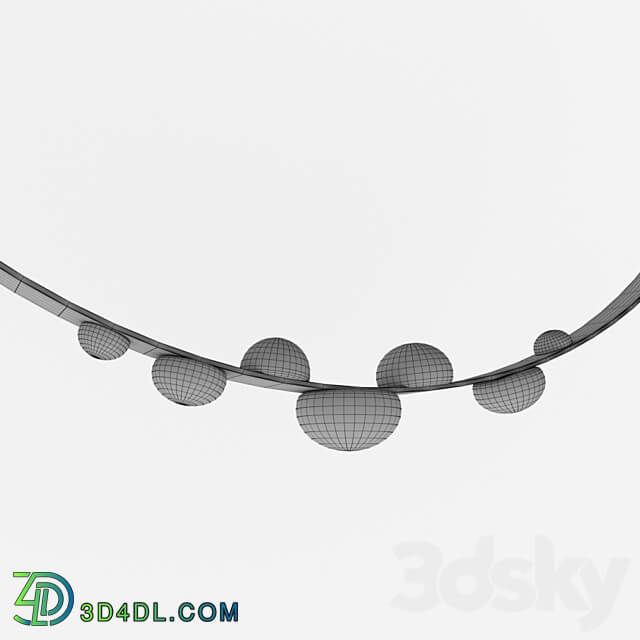 Dewy 40.1824 OM Pendant light 3D Models 3DSKY