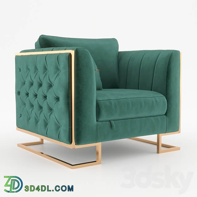 Armchair Luciano OM 3D Models 3DSKY