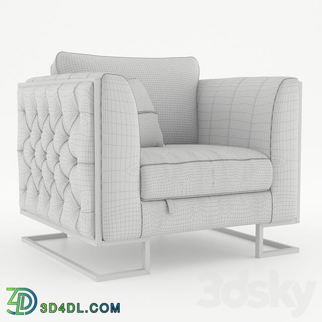 Armchair Luciano OM 3D Models 3DSKY