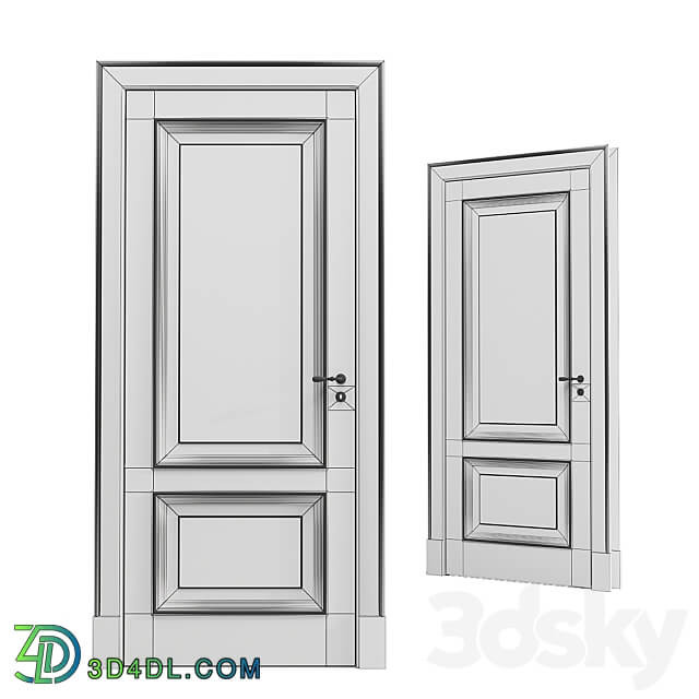 OM Door ROSSA Vienna RD202 3D Models 3DSKY