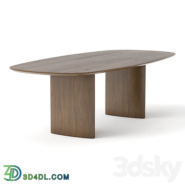 group with rectangular table apriori ST4 260х120 Table Chair 3D Models 3DSKY
