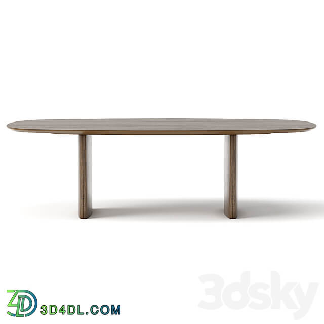 group with rectangular table apriori ST4 260х120 Table Chair 3D Models 3DSKY