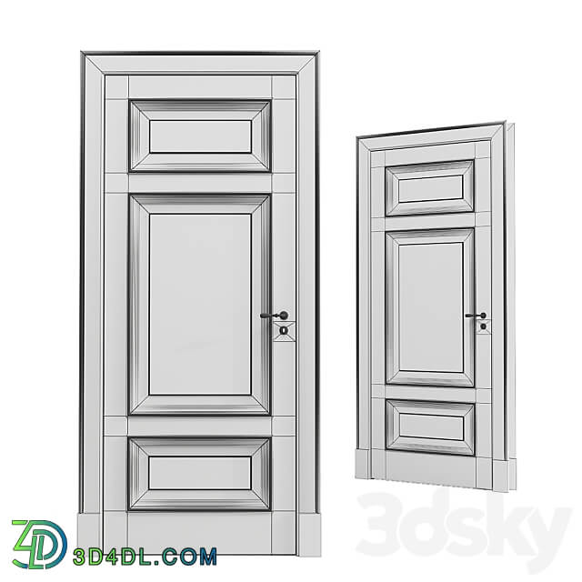 OM Door ROSSA Vienna RD204 3D Models 3DSKY