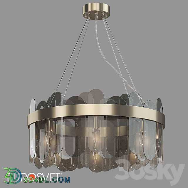 OM Pendant chandelier Bogates 332 8 and 333 8 Conte Pendant light 3D Models 3DSKY