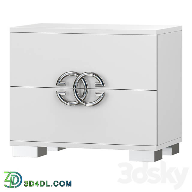 Dafne bedside table Sideboard Chest of drawer 3D Models 3DSKY