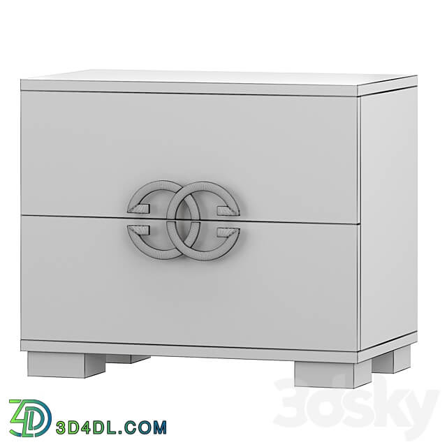 Dafne bedside table Sideboard Chest of drawer 3D Models 3DSKY