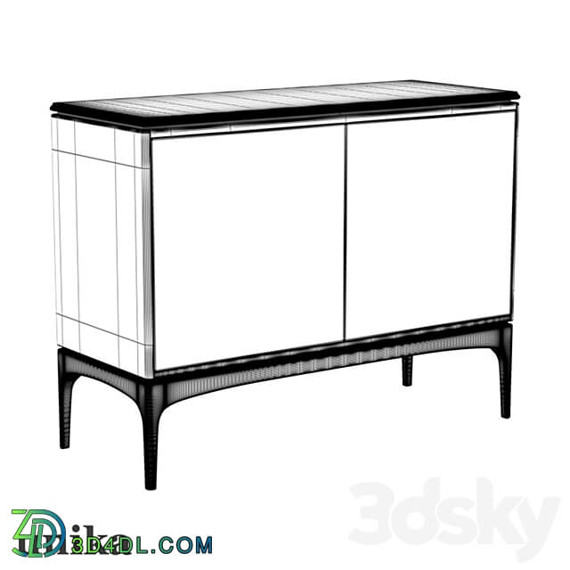 Dresser Tynd 2 doors Sideboard Chest of drawer 3D Models 3DSKY