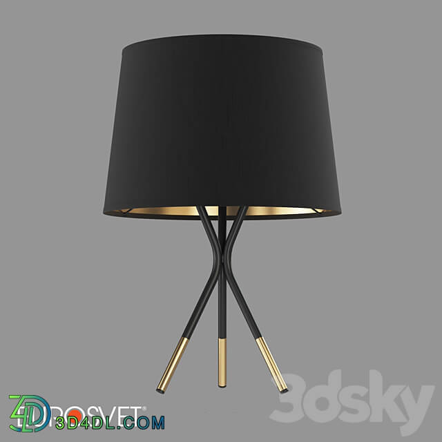 OM Table lamp with lampshade TK Lighting 5196 Ivo 3D Models 3DSKY