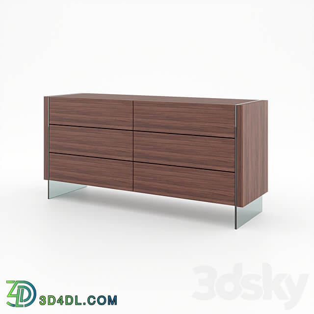 Dallas OM dressing table Sideboard Chest of drawer 3D Models 3DSKY