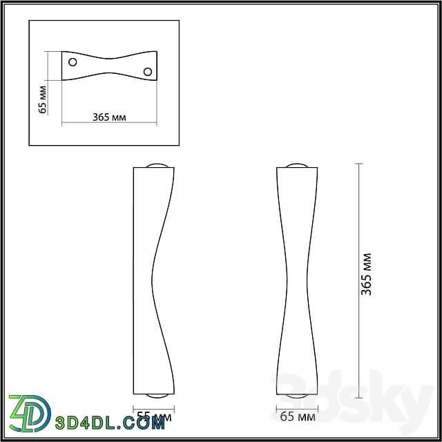 Odeon Light 4290 10WL 4291 10WL 4292 10WL ANIKA 3D Models 3DSKY