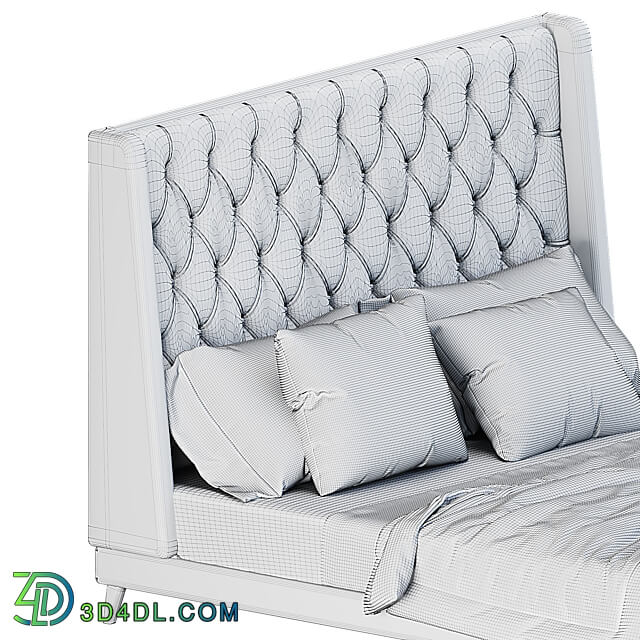 Bed Hogglid SL 0046a Bed 3D Models 3DSKY