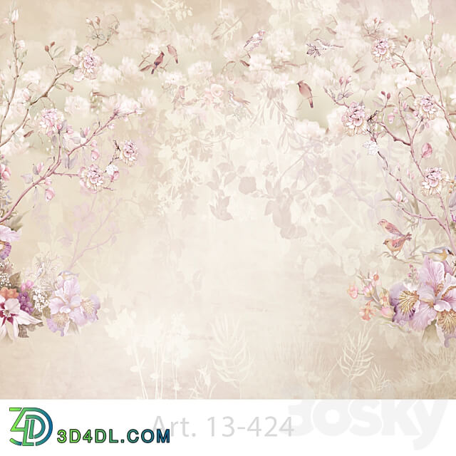 Photowall paper MasterFresok Art. 13 424 OM 3D Models 3DSKY