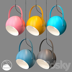 LampsShop.ru PDL2041 Pendant Spotlight Ball Pendant light 3D Models 3DSKY 