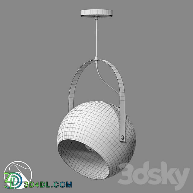 LampsShop.ru PDL2041 Pendant Spotlight Ball Pendant light 3D Models 3DSKY