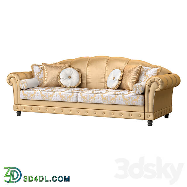 OM Edelweiss 5 seater sofa 3D Models 3DSKY