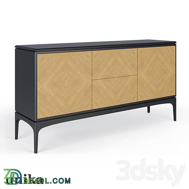 Chest of drawers Tynd 2 doors 2 drawers Sideboard Chest of drawer 3D Models 3DSKY