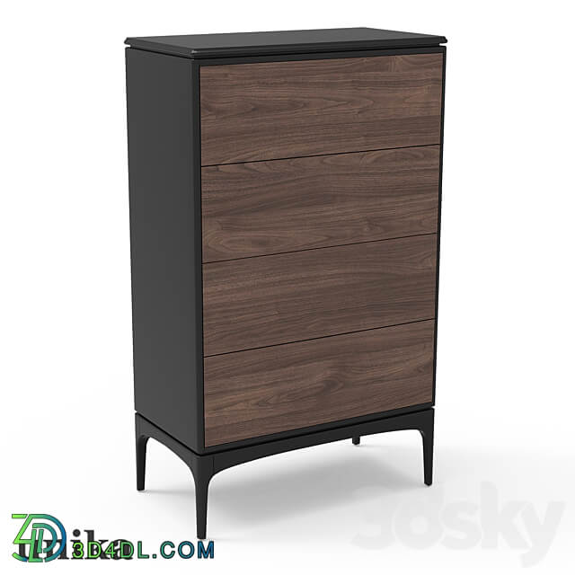 High chest of drawers Tynd 4 drawers Sideboard Chest of drawer 3D Models 3DSKY