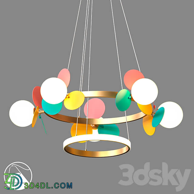 LampsShop.ru L1539a Chandelier Hokai Pendant light 3D Models 3DSKY