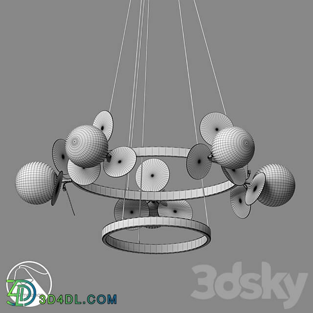 LampsShop.ru L1539a Chandelier Hokai Pendant light 3D Models 3DSKY