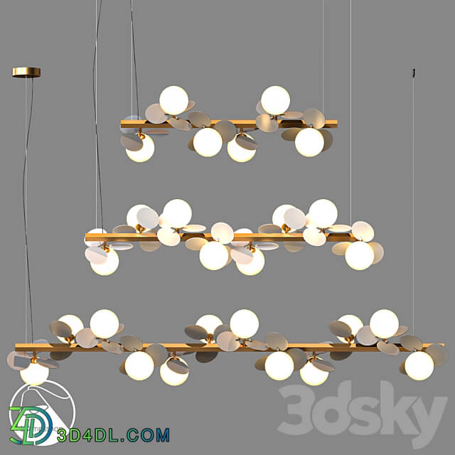 LampsShop.ru L1540a Chandelier Lauren Hip Pendant light 3D Models 3DSKY