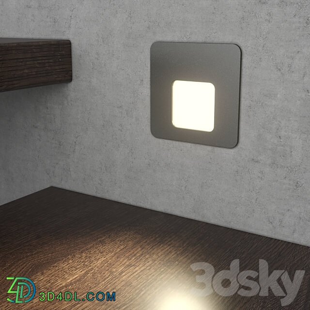 Integrator IT 021 LED lighting fixture for stairs and steps 3D Models 3DSKY