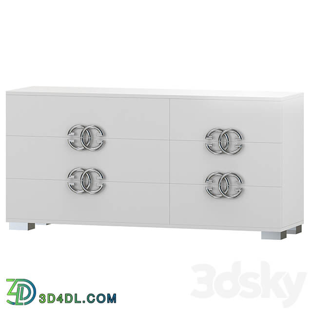 Dafne chest of drawers Sideboard Chest of drawer 3D Models 3DSKY