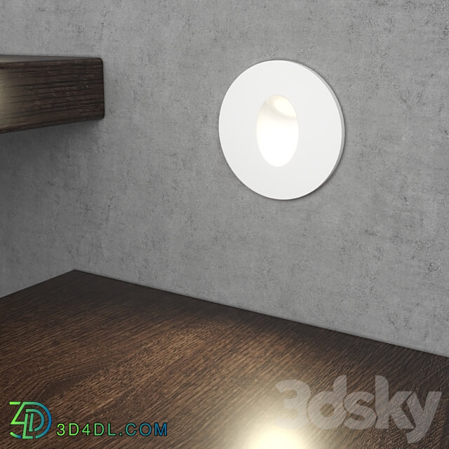 Integrator Stairs Light IT 717 LED lighting fixture for stair steps 3D Models 3DSKY
