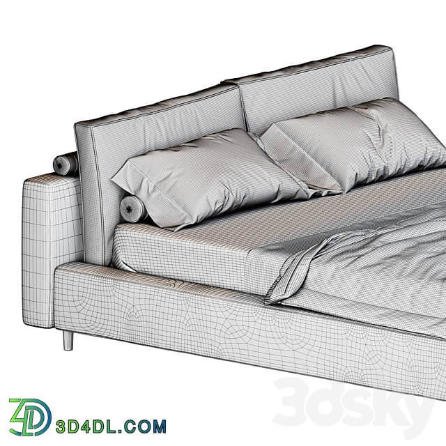 Bed Insens SL 0035a Bed 3D Models 3DSKY