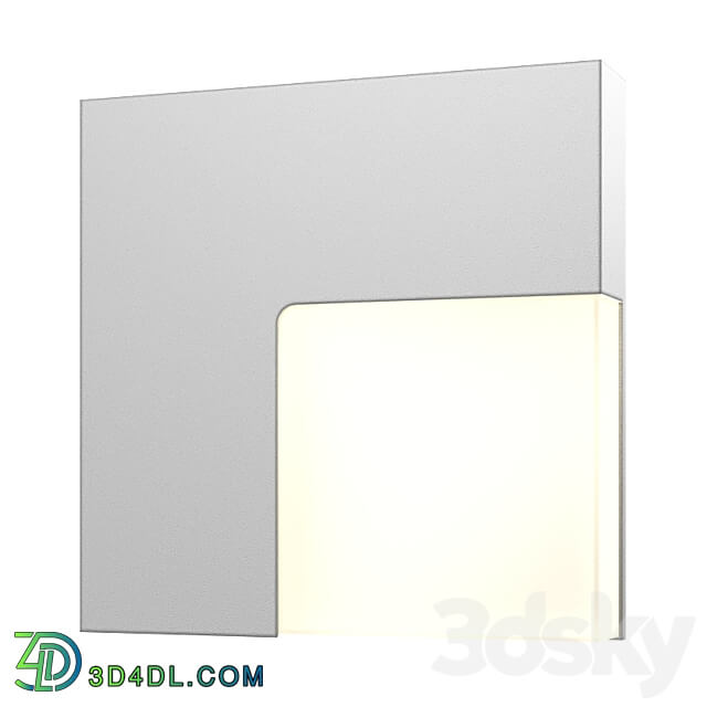 Integrator IT 755 LED square recessed luminaire for staircase lighting 3D Models 3DSKY