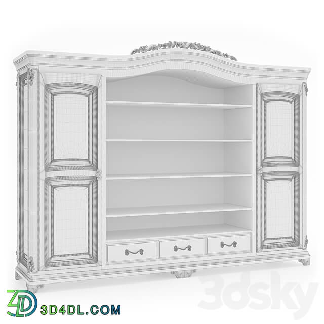  ОМ Wardrobe rack Nicole Romano Home Wardrobe Display cabinets 3D Models 3DSKY