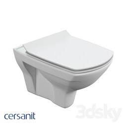 Cersanit Wall hung toilet CARINA XL Clean On 3D Models 3DSKY 