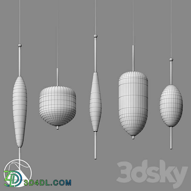 LampsShop.ru PDL2163 Pendant ALTERA Pendant light 3D Models 3DSKY