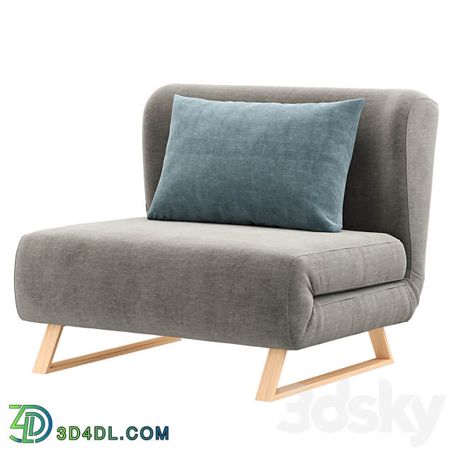 Rosy pull out sofa 3D Models 3DSKY