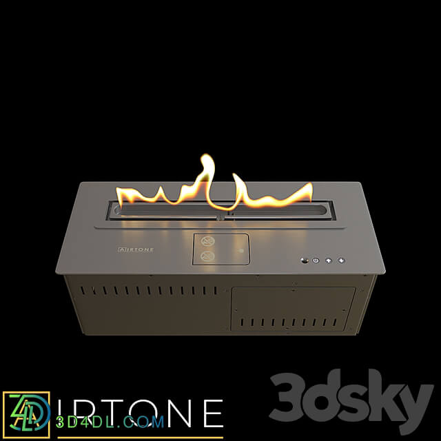 OM Automatic bio fireplace AIRTONE Andalle 458 series 3D Models 3DSKY
