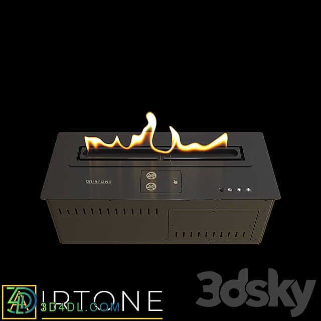 OM Automatic bio fireplace AIRTONE Andalle 458 series 3D Models 3DSKY